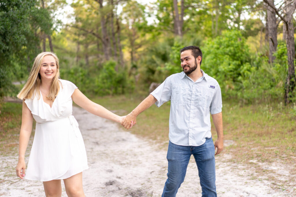 Country Engagement Shoot photo of couple